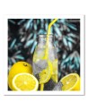 Modern canvas painting - Beverage and lemons | FEEBY