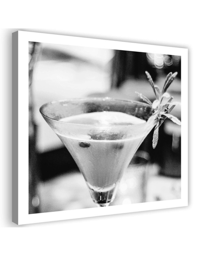 Trendy Canvas paintings for the kitchen - Drink with rosemary | FEEBY