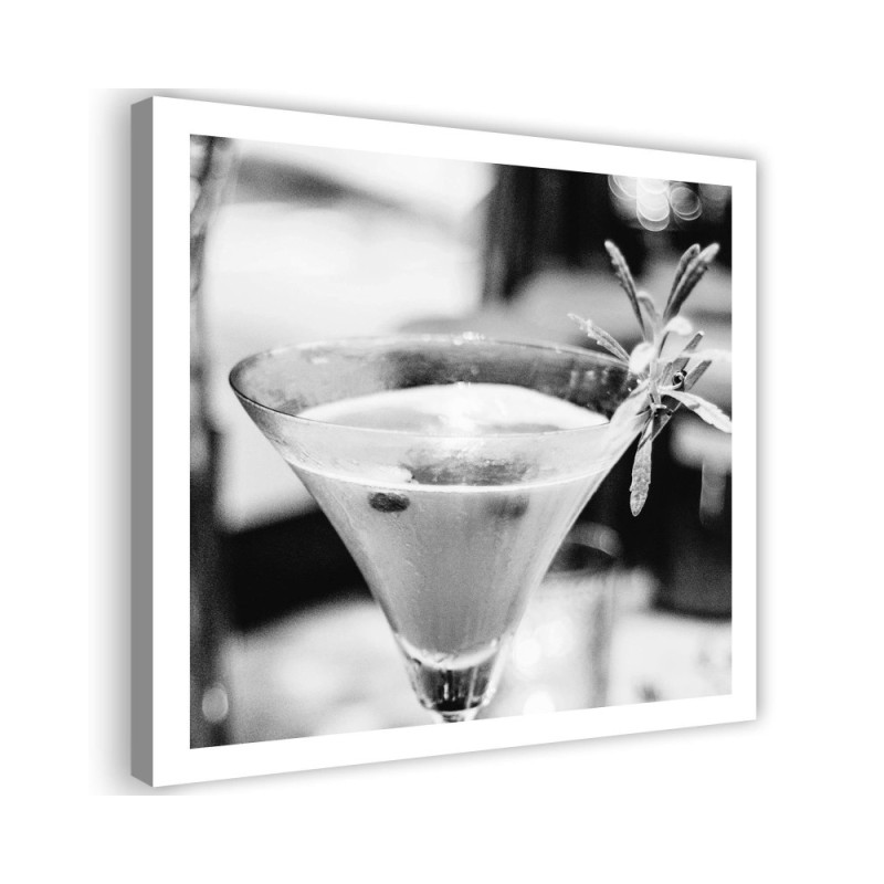 Trendy Canvas paintings for the kitchen - Drink with rosemary | FEEBY