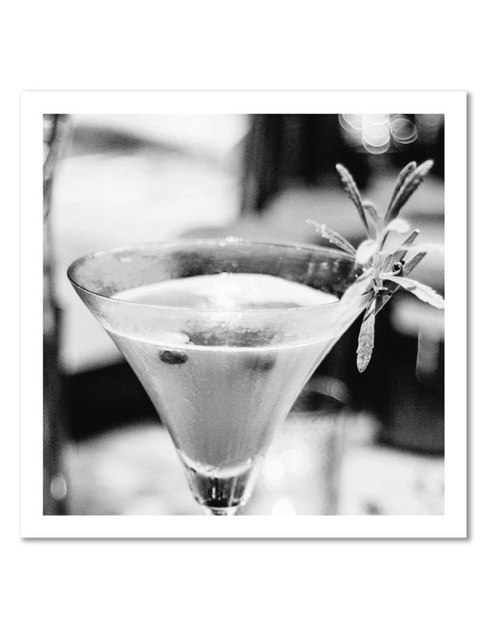 Trendy Canvas paintings for the kitchen - Drink with rosemary | FEEBY