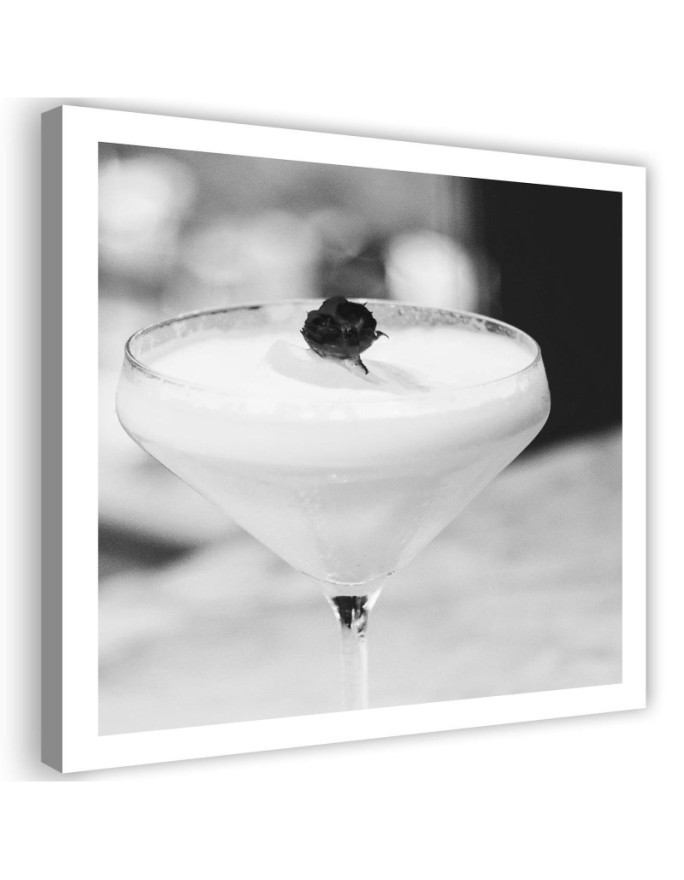 Modern Canvas paintings for the kitchen - Glass with a drink | FEEBY