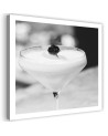 Modern Canvas paintings for the kitchen - Glass with a drink | FEEBY