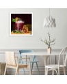 Canvas prints for the kitchen - Drink and lemon slice | FEEBY