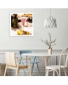 Designer Canvas prints for the home - Glass with pink drink | FEEBY