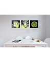 Wall art painting for dining room - Green lemon set | FEEBY