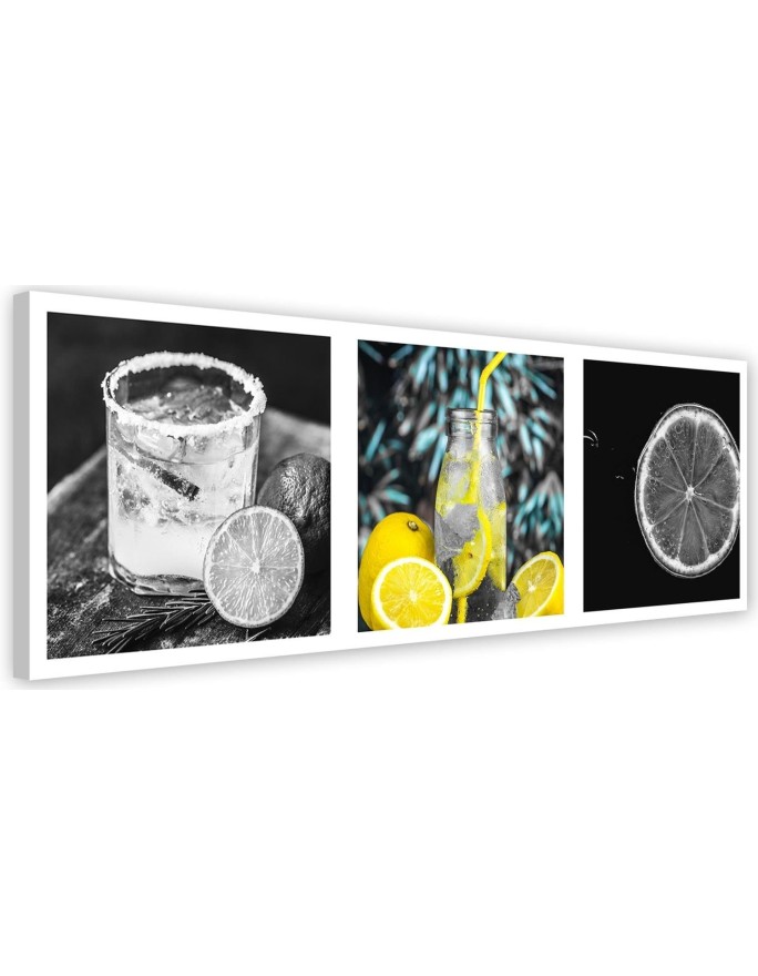Wall art painting for kitchen - Lemons drink | FEEBY