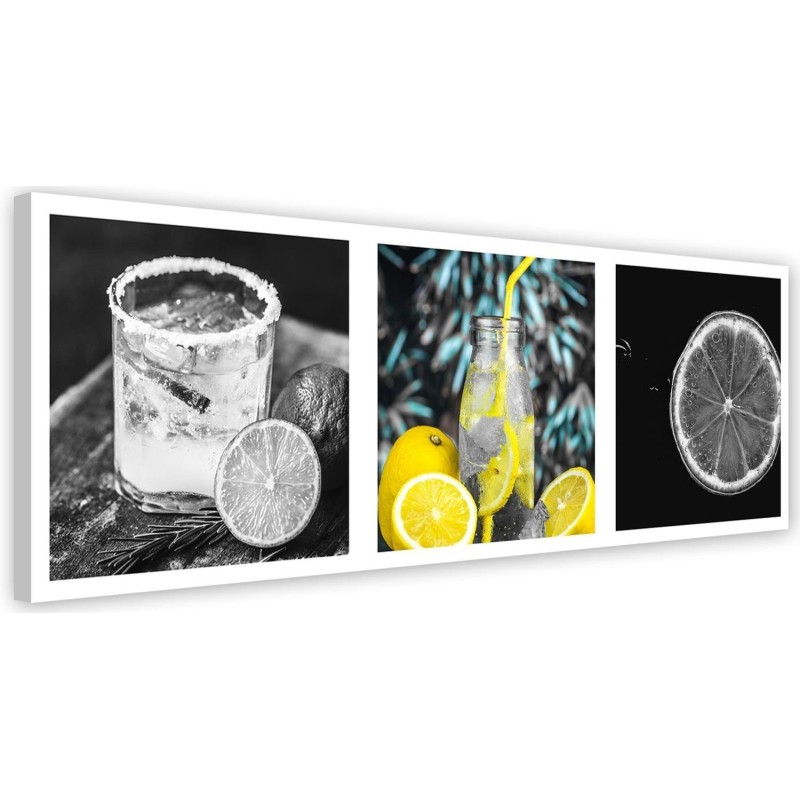 Wall art painting for kitchen - Lemons drink | FEEBY