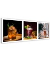 Wall art painting for bar or pub - Drinks and whisky set | FEEBY