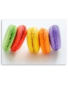 Modern Canvas painting for the kitchen - French macarons | FEEBY
