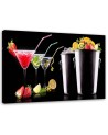 Canvas prints for a bar or pub - Drinks and fruit bartender | FEEBY