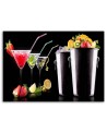 Canvas prints for a bar or pub - Drinks and fruit bartender | FEEBY
