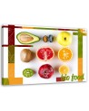 Modern painting for kitchen or dining room - Colourful fruits | FEEBY