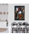 Wall art painting for restaurant - Aromatic spices | FEEBY
