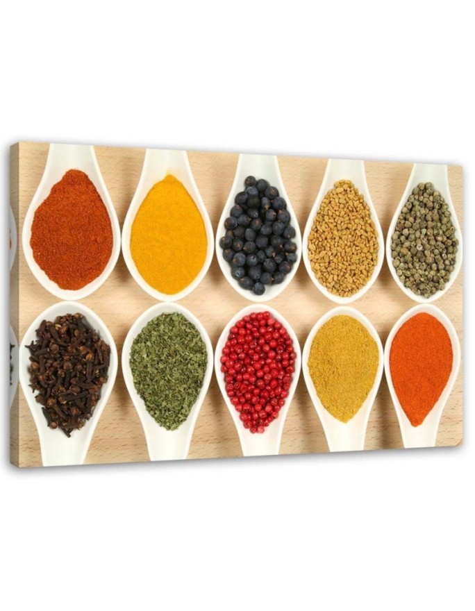 Canvas print Colourful Spices