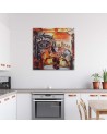 Wall art painting for bar or pub - Whisky Jack | FEEBY