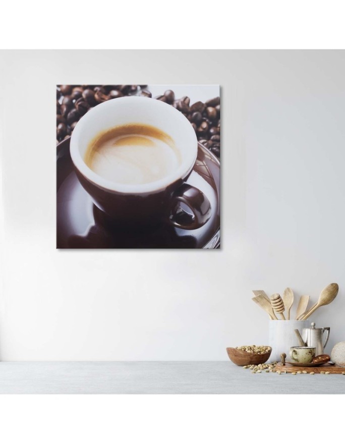 Stylish Canvas paintings for kitchen or dining room - Cup of coffee | FEEBY
