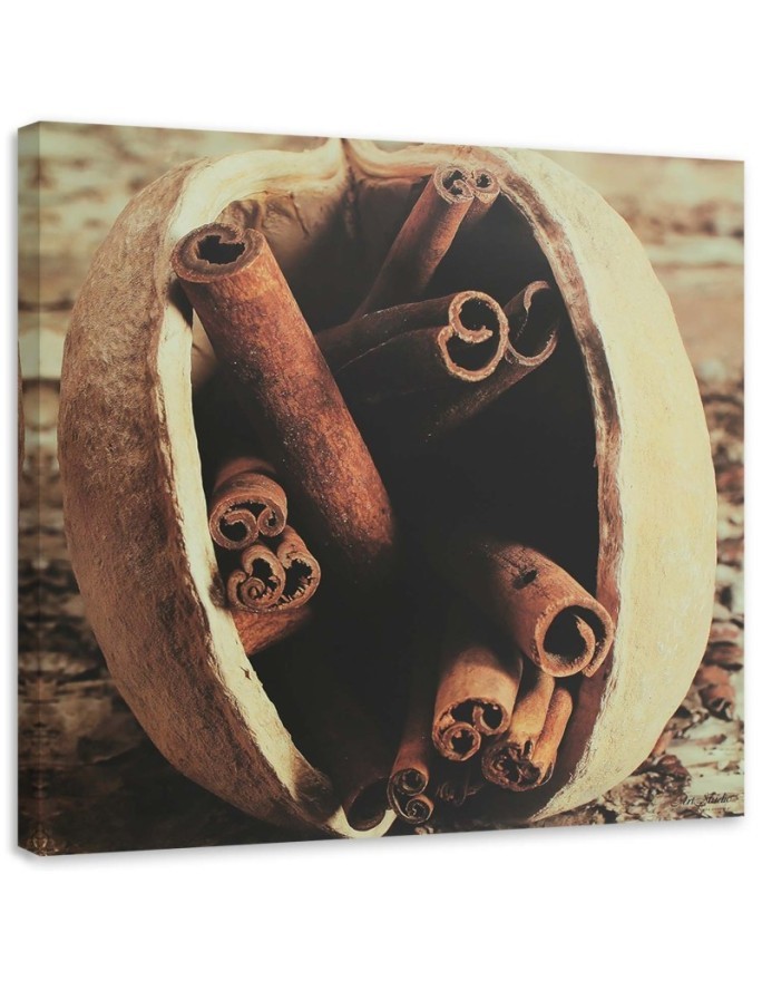 Canvas prints idea for kitchen - Vanilla sticks in walnut | FEEBY