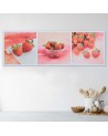 Pictures on Canvas for restaurant - Red strawberries | FEEBY