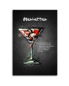 Canvas prints for bar or pub - Manhattan cocktail Gab Fernando | FEEBY