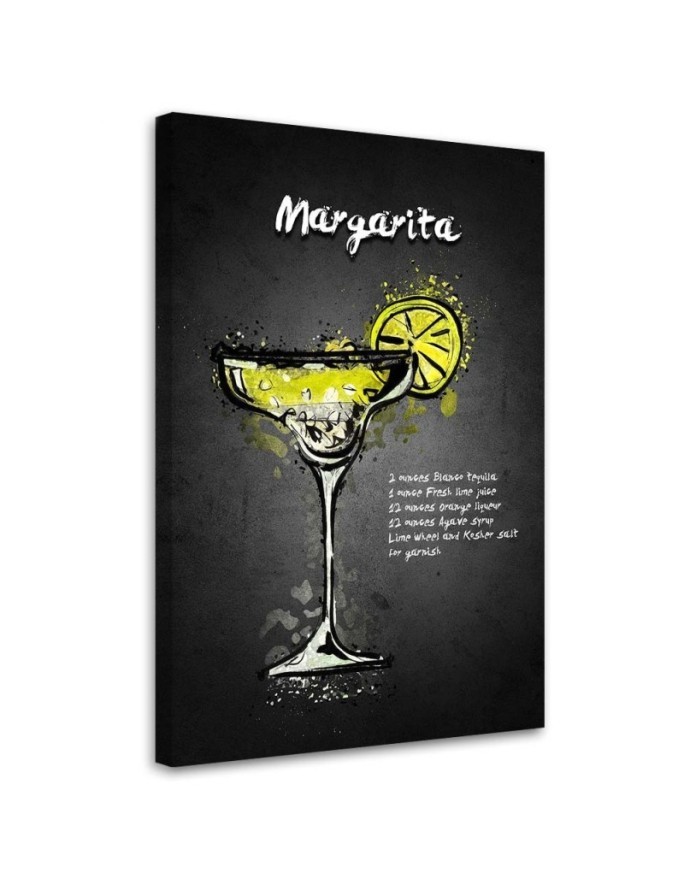 Canvas prints for bar or pub - margarita cocktail Gab Fernando | FEEBY