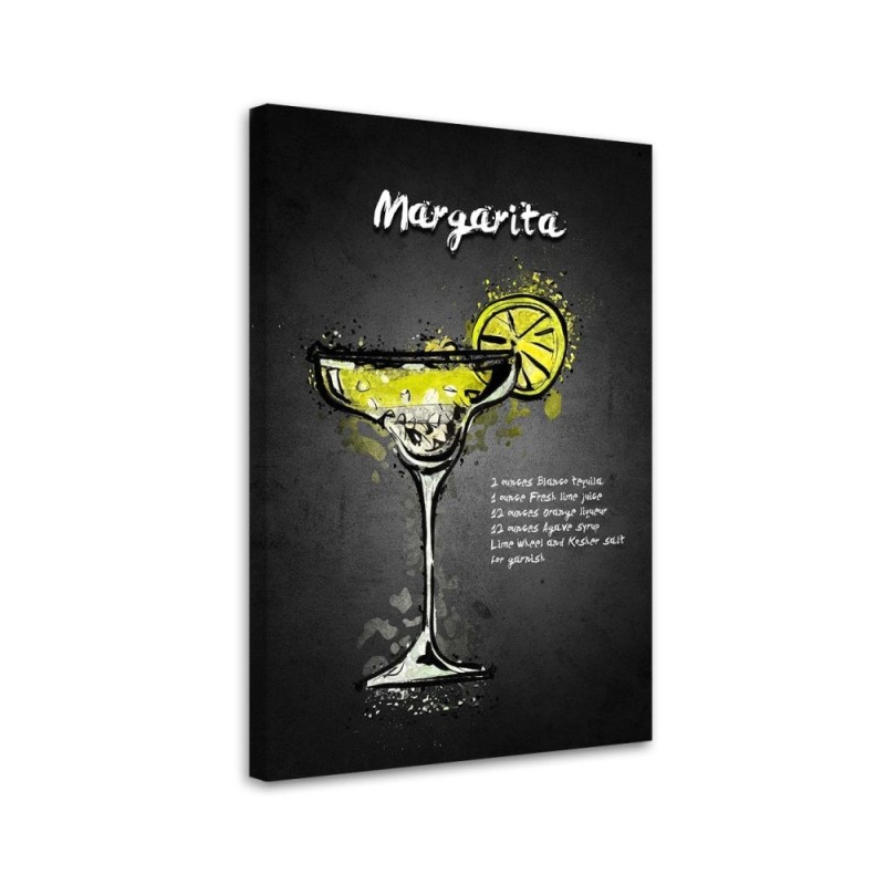 Canvas prints for bar or pub - margarita cocktail Gab Fernando | FEEBY