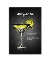 Canvas prints for bar or pub - margarita cocktail Gab Fernando | FEEBY