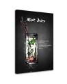 Canvas prints for bar or pub - Mint julep cocktail Gab Fernando | FEEBY