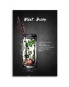 Canvas prints for bar or pub - Mint julep cocktail Gab Fernando | FEEBY