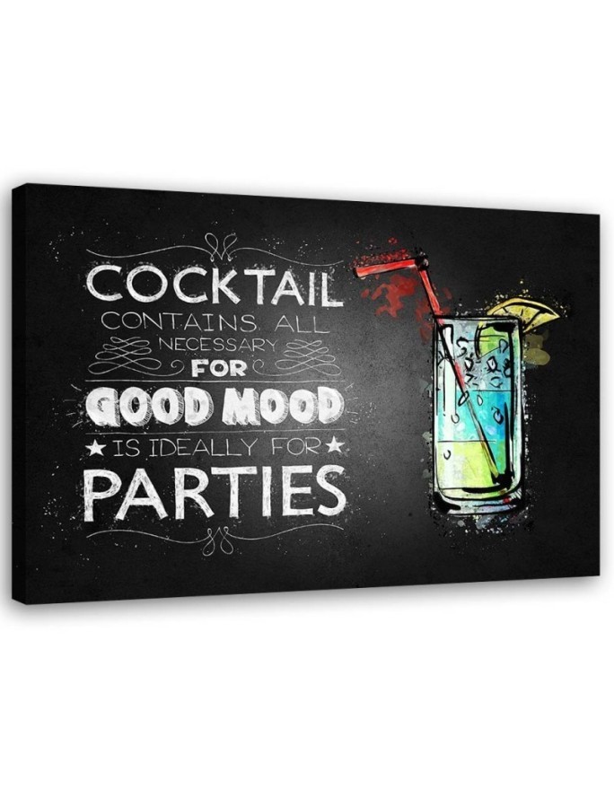 Pictures wall art for a bar or pub - Drink blue lagoon Gab Fernando | FEEBY