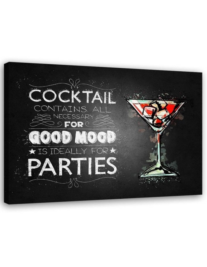 Pictures on Canvas for a bar or pub - Drink manhattan Gab Fernando | FEEBY