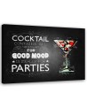 Pictures on Canvas for a bar or pub - Drink manhattan Gab Fernando | FEEBY