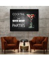 Pictures on Canvas for a bar or pub - Drink manhattan Gab Fernando | FEEBY