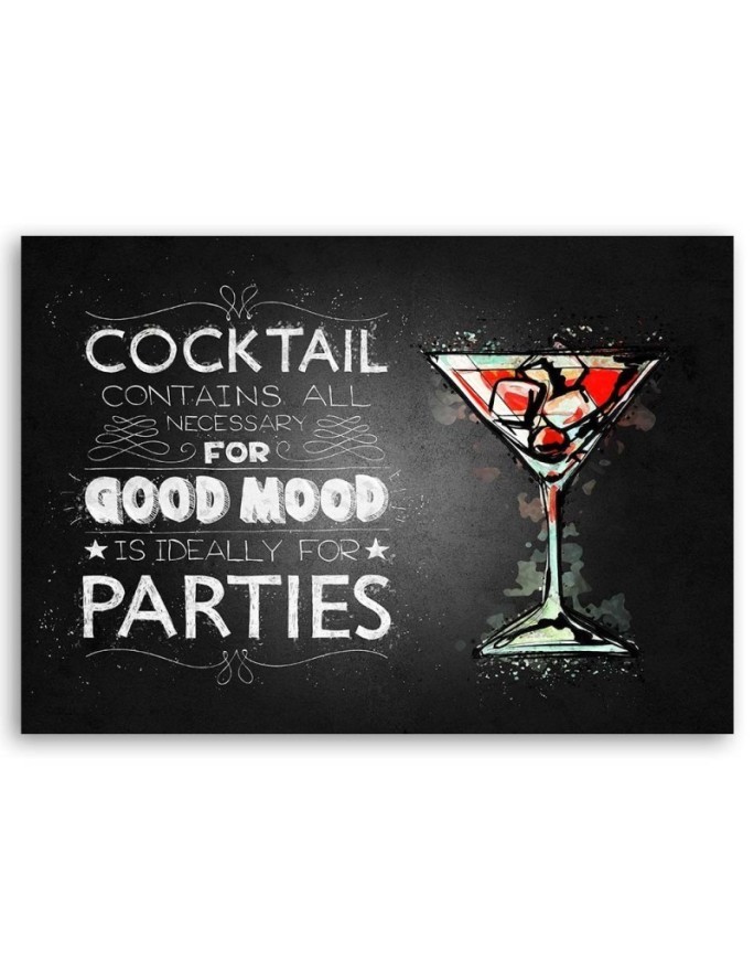 Pictures on Canvas for a bar or pub - Drink manhattan Gab Fernando | FEEBY