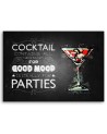 Pictures on Canvas for a bar or pub - Drink manhattan Gab Fernando | FEEBY