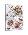 Canvas prints for the home - Breakfast in bed Svetrinka.art | FEEBY