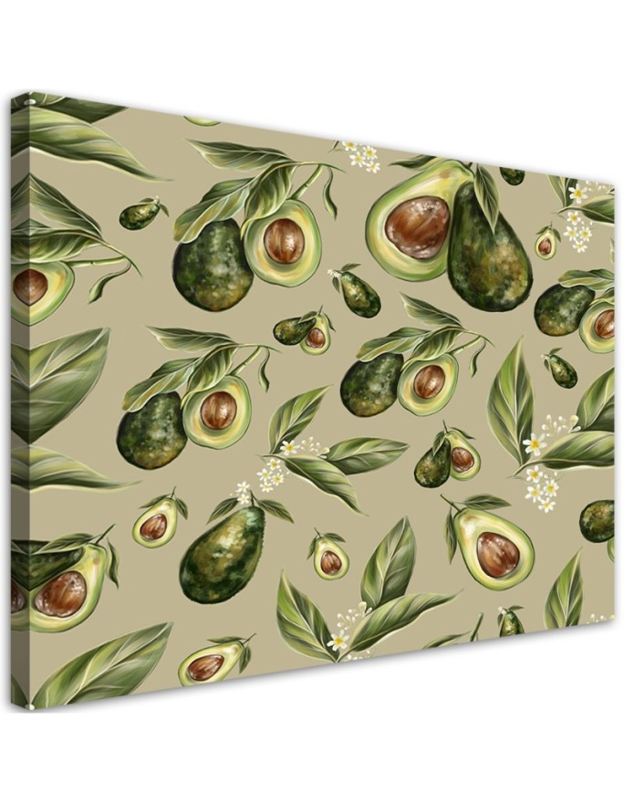 Canvas print Avocado halves