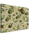 Modern Canvas paintings for the kitchen - Avocado fruit halves | FEEBY