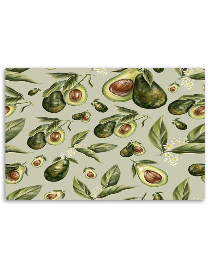 Stylish Canvas paintings for the kitchen or dining room - Avocado fruit | FEEBY