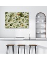 Stylish Canvas paintings for the kitchen or dining room - Avocado fruit | FEEBY