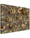 Canvas paintings for the kitchen or dining room - Avocado fruit | FEEBY