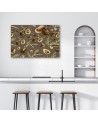 Canvas paintings for the kitchen or dining room - Avocado fruit | FEEBY