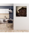 Wall art paintings for café - Coffee beans | FEEBY