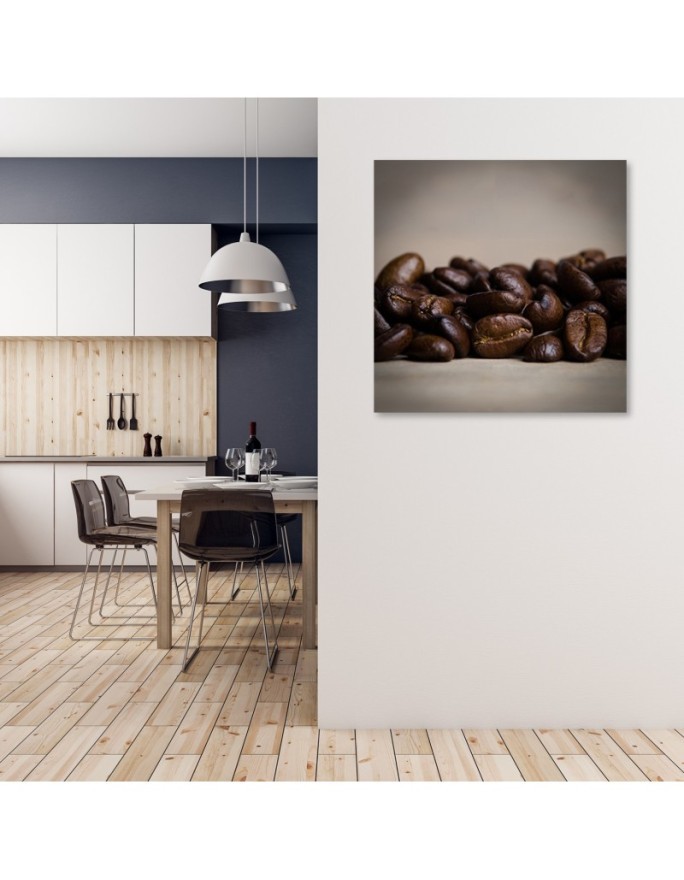 Modern Canvas painting for coffee shop - Coffee beans | FEEBY