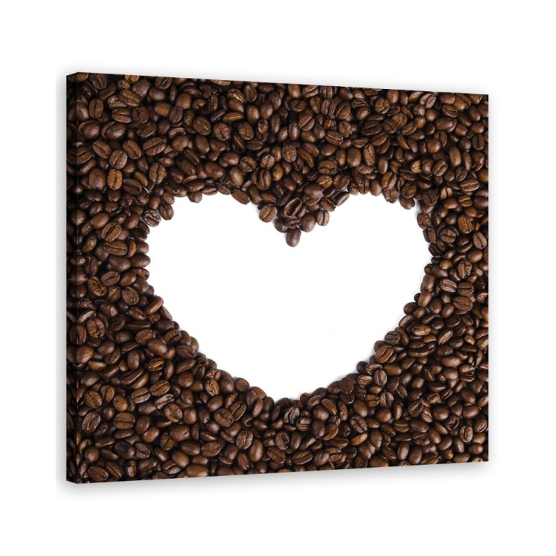 Canvas prints for coffee shop - Coffee heart | FEEBY