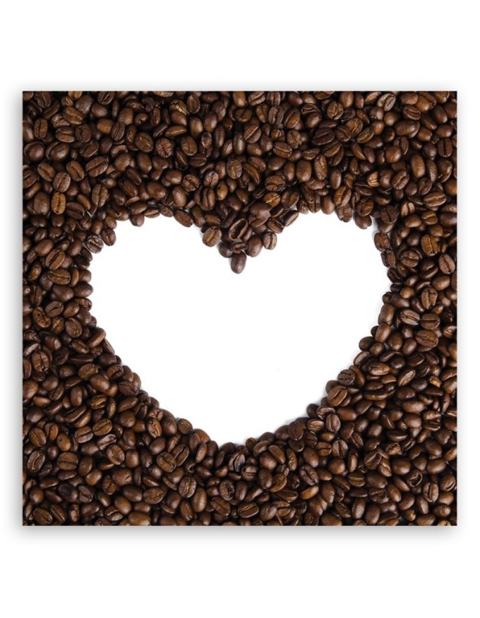 Canvas prints for coffee shop - Coffee heart | FEEBY