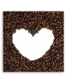 Canvas prints for coffee shop - Coffee heart | FEEBY