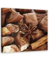 Coffee shop wall art painting - Chocolate with aniseed | FEEBY