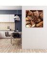 Coffee shop wall art painting - Chocolate with aniseed | FEEBY