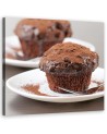 Canvas prints for kitchen - Chocolate muffins | FEEBY