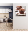 Canvas prints for kitchen - Chocolate muffins | FEEBY